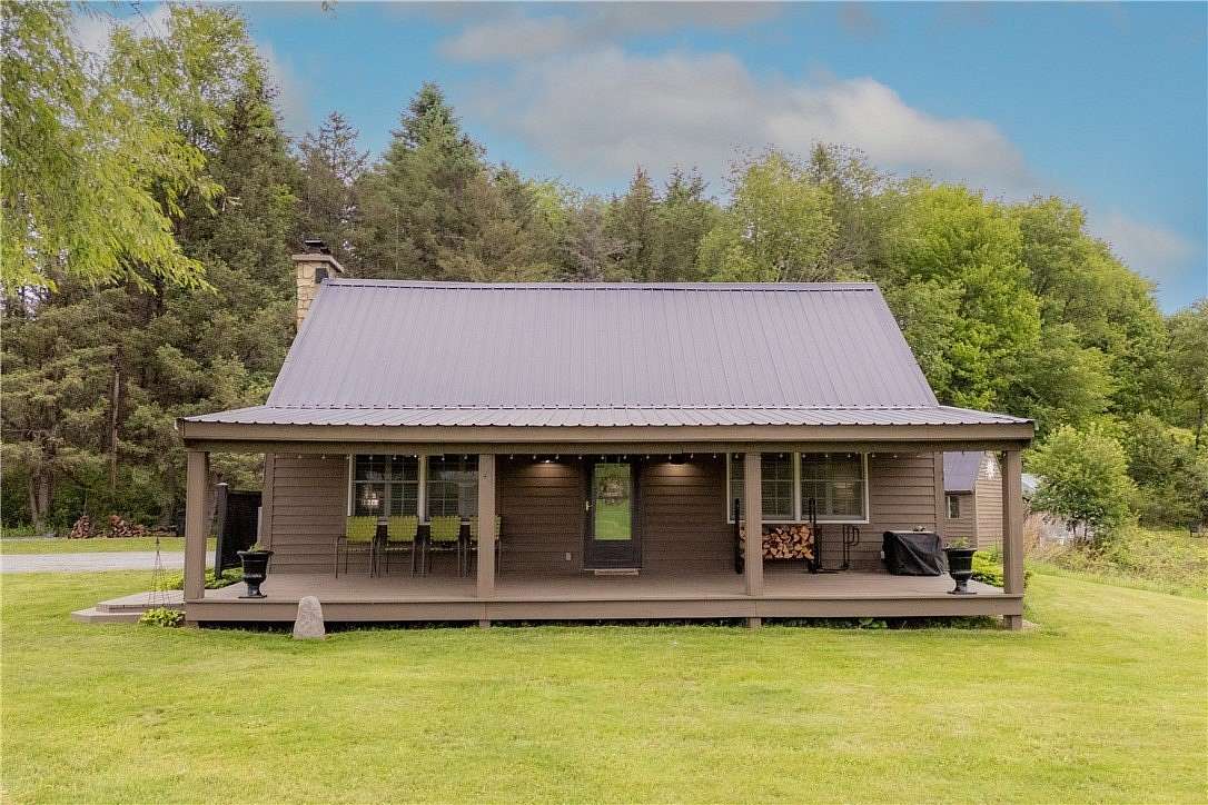 8.69 Acres of Land with Home for Sale in Burlington Flats, New York