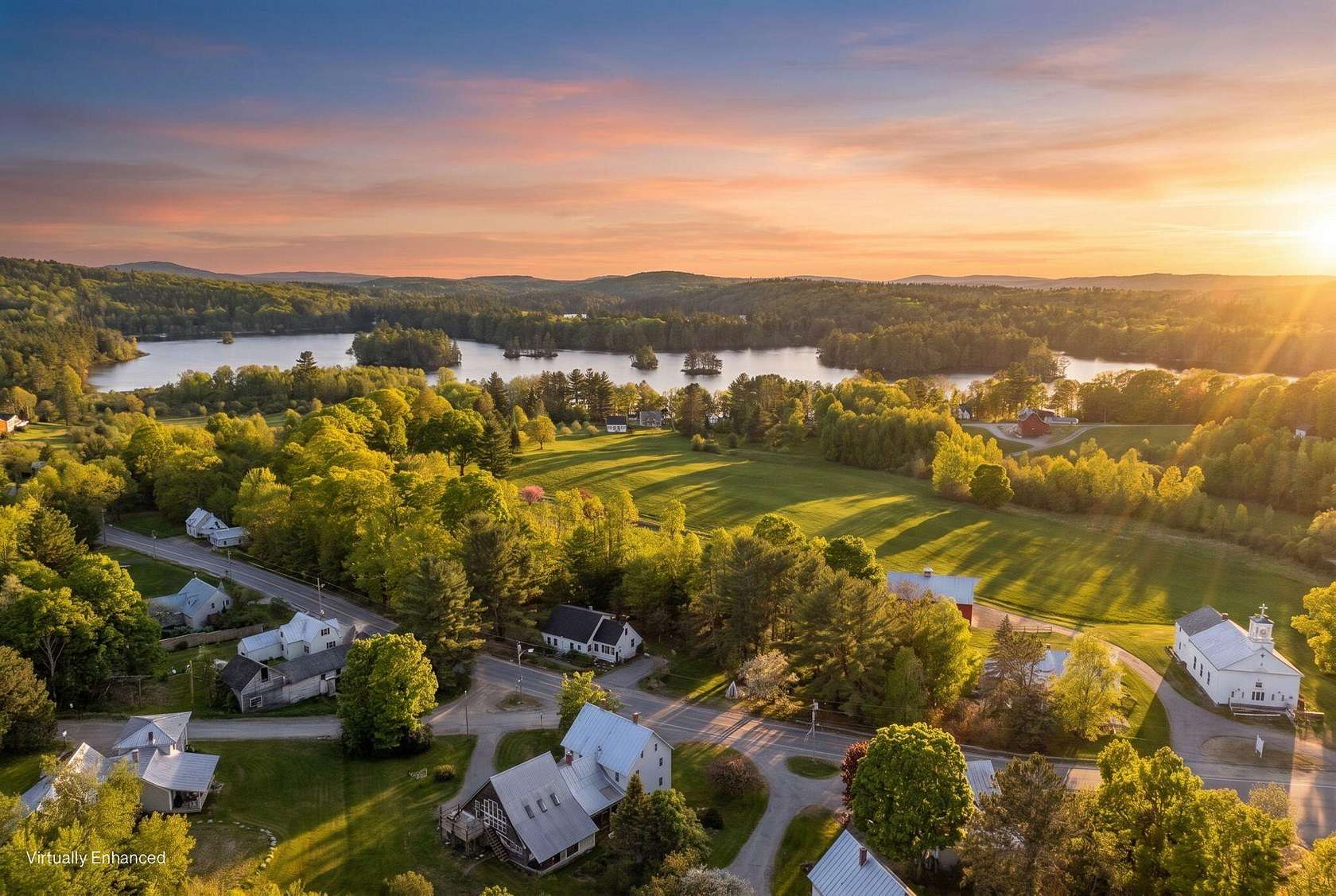 1.66 Acres of Land with Home for Sale in Vienna, Maine