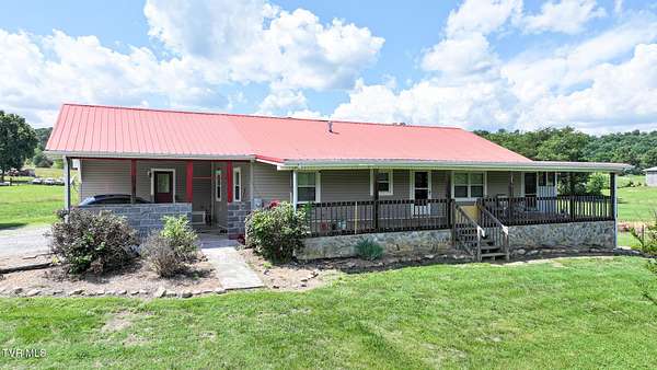 7.62 Acres of Land with Home for Sale in Greeneville, Tennessee