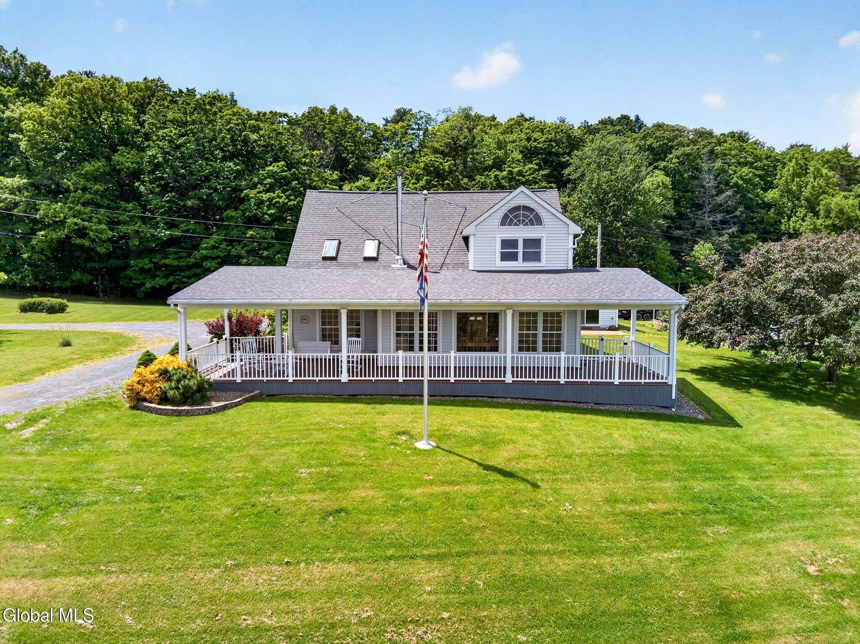 12.2 Acres of Land with Home for Sale in Ravena, New York