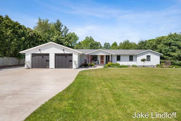 2 Acres of Land with Home for Sale in Rockford, Michigan