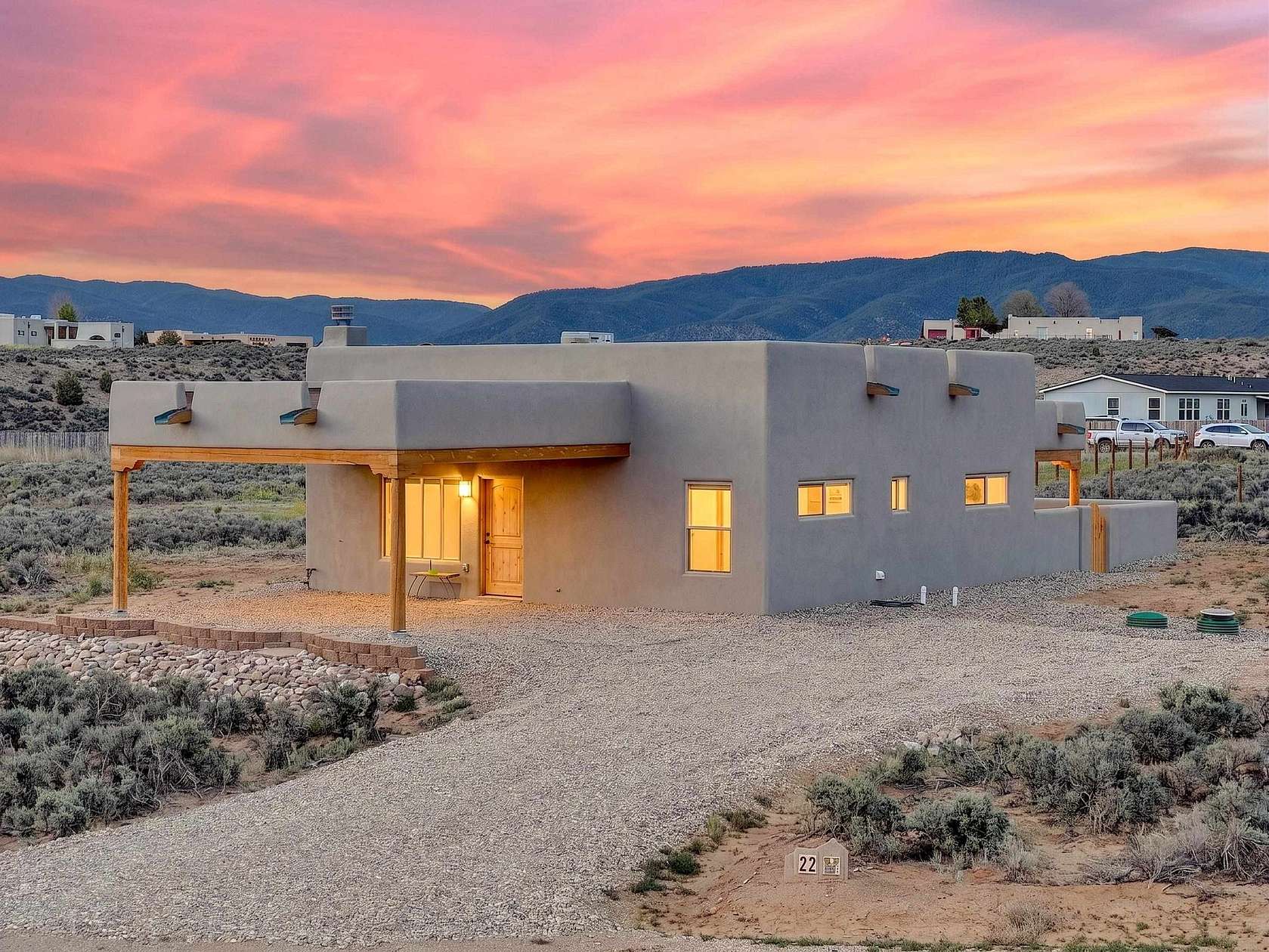 1.65 Acres of Land with Home for Sale in Ranchos de Taos, New Mexico
