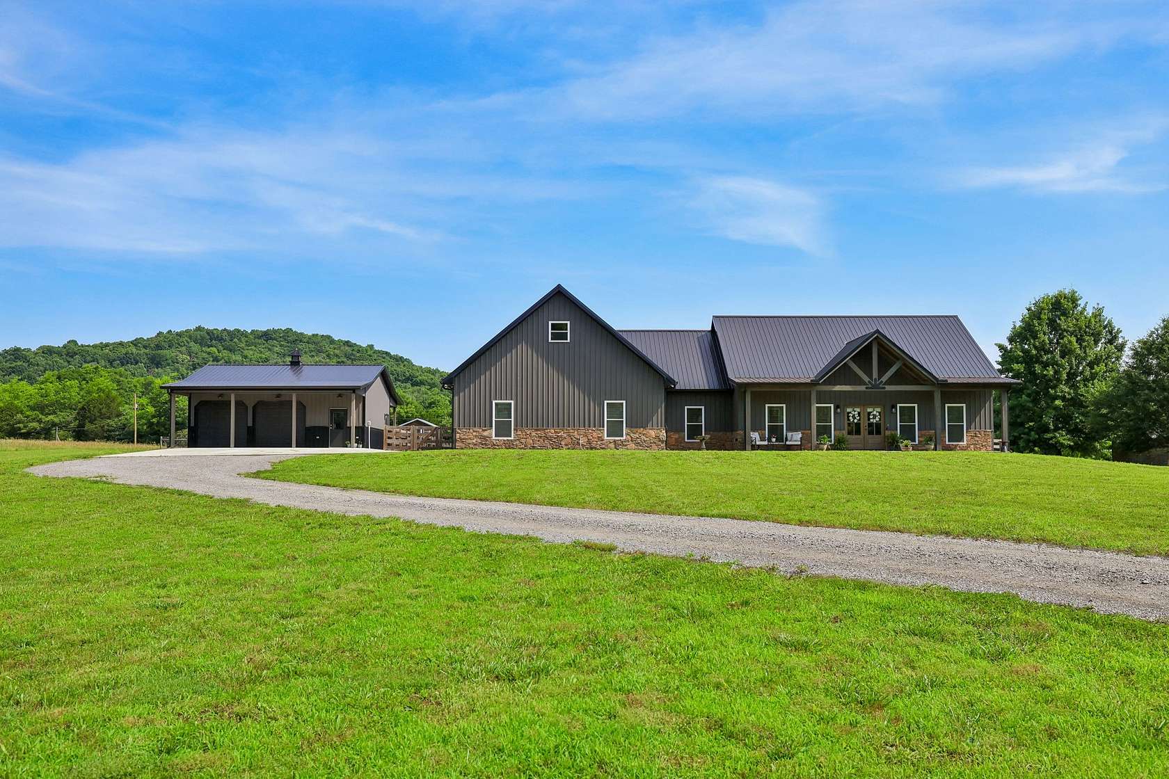 6.16 Acres of Land with Home for Sale in Petersburg, Tennessee