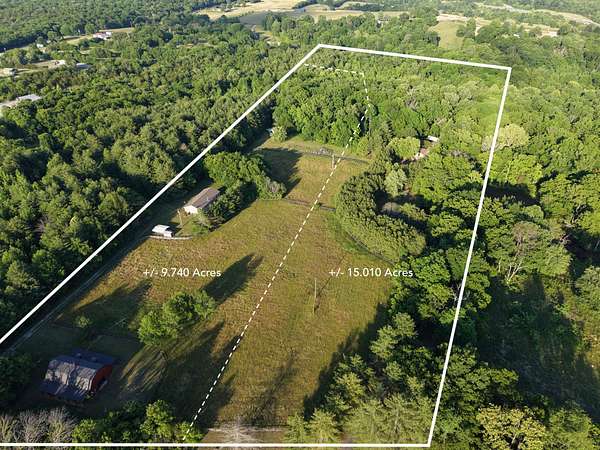 24.8 Acres of Agricultural Land with Home for Sale in College Grove, Tennessee