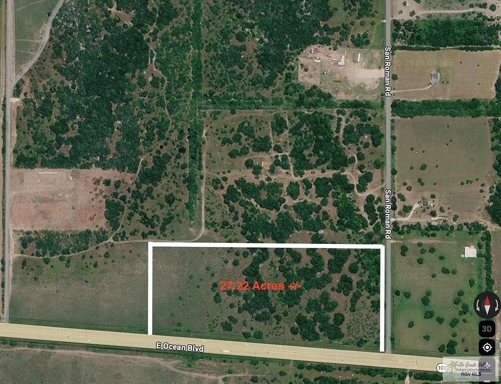 27.2 Acres of Land for Sale in Los Fresnos, Texas