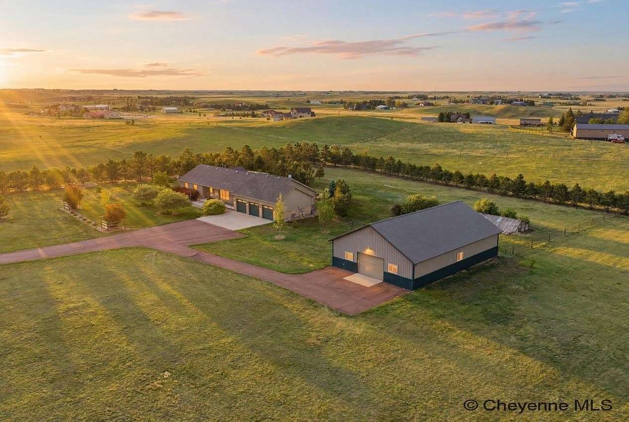 11 Acres of Land with Home for Sale in Cheyenne, Wyoming