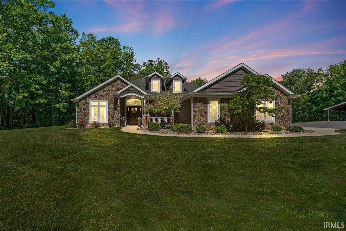 8 Acres of Land with Home for Sale in Columbia City, Indiana