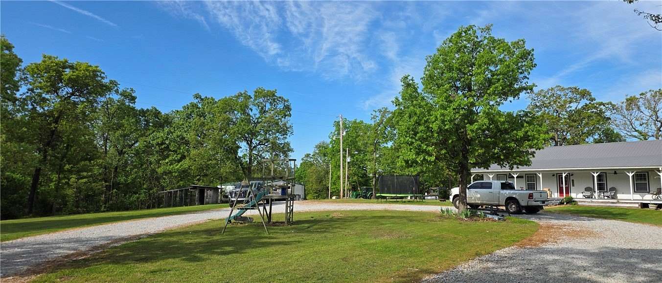16.8 Acres of Land with Home for Sale in Sulphur Springs, Arkansas