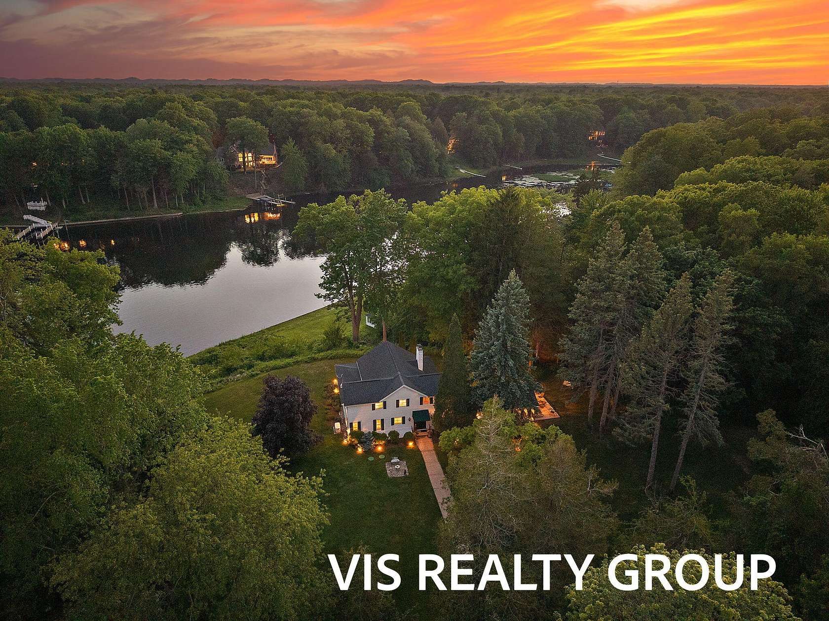 8.8 Acres of Land with Home for Sale in Spring Lake, Michigan