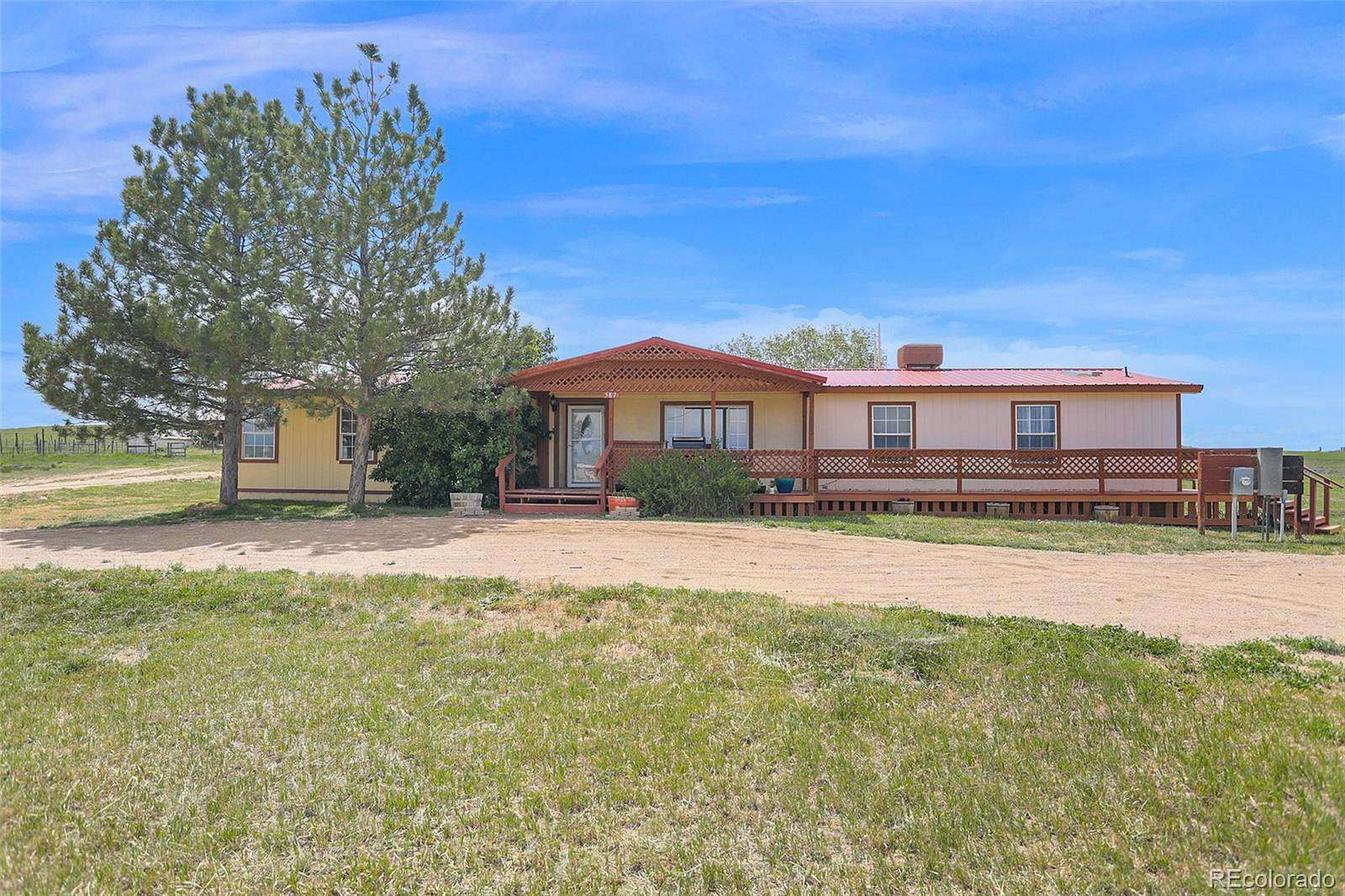 35 Acres of Agricultural Land with Home for Sale in Craig, Colorado