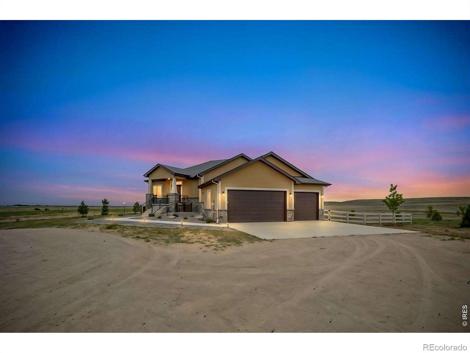 3 Acres of Land with Home for Sale in Platteville, Colorado