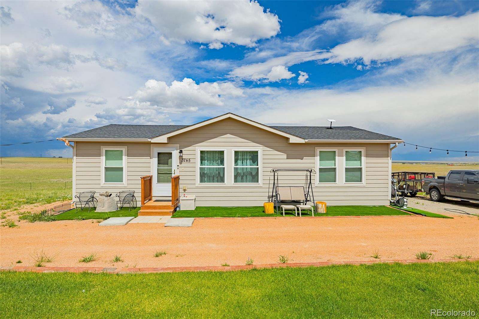 36 Acres of Land with Home for Sale in Peyton, Colorado