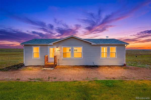 36 Acres of Land with Home for Sale in Peyton, Colorado