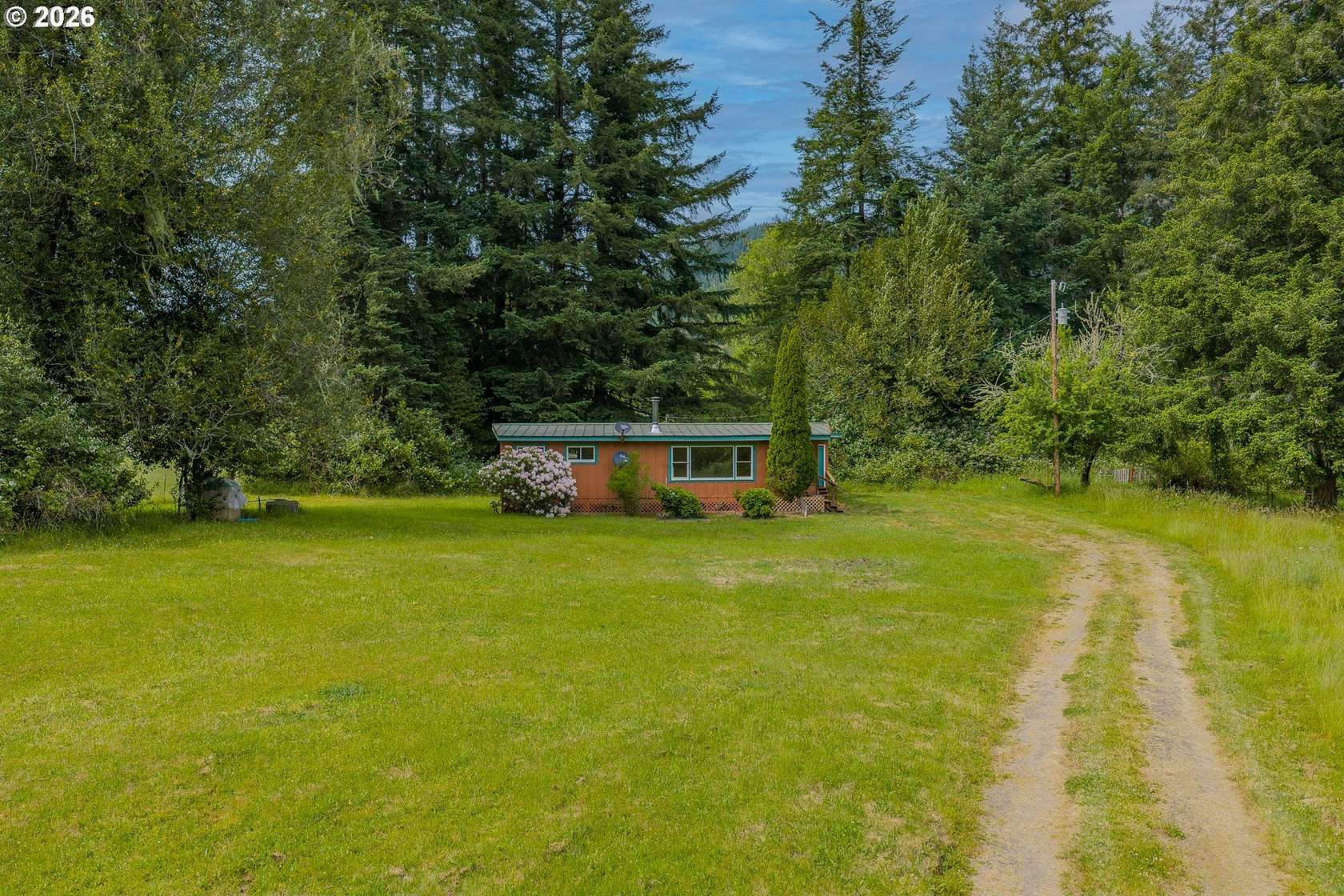 3 Acres of Land with Home for Sale in Myrtle Point, Oregon
