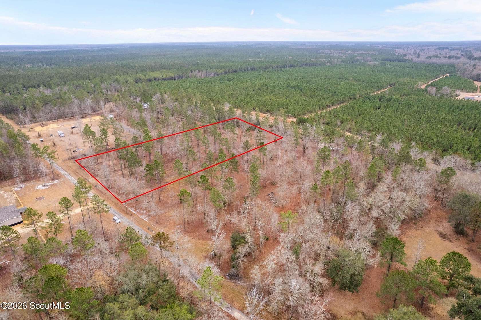 4 Acres of Residential Land for Sale in Jesup, Georgia