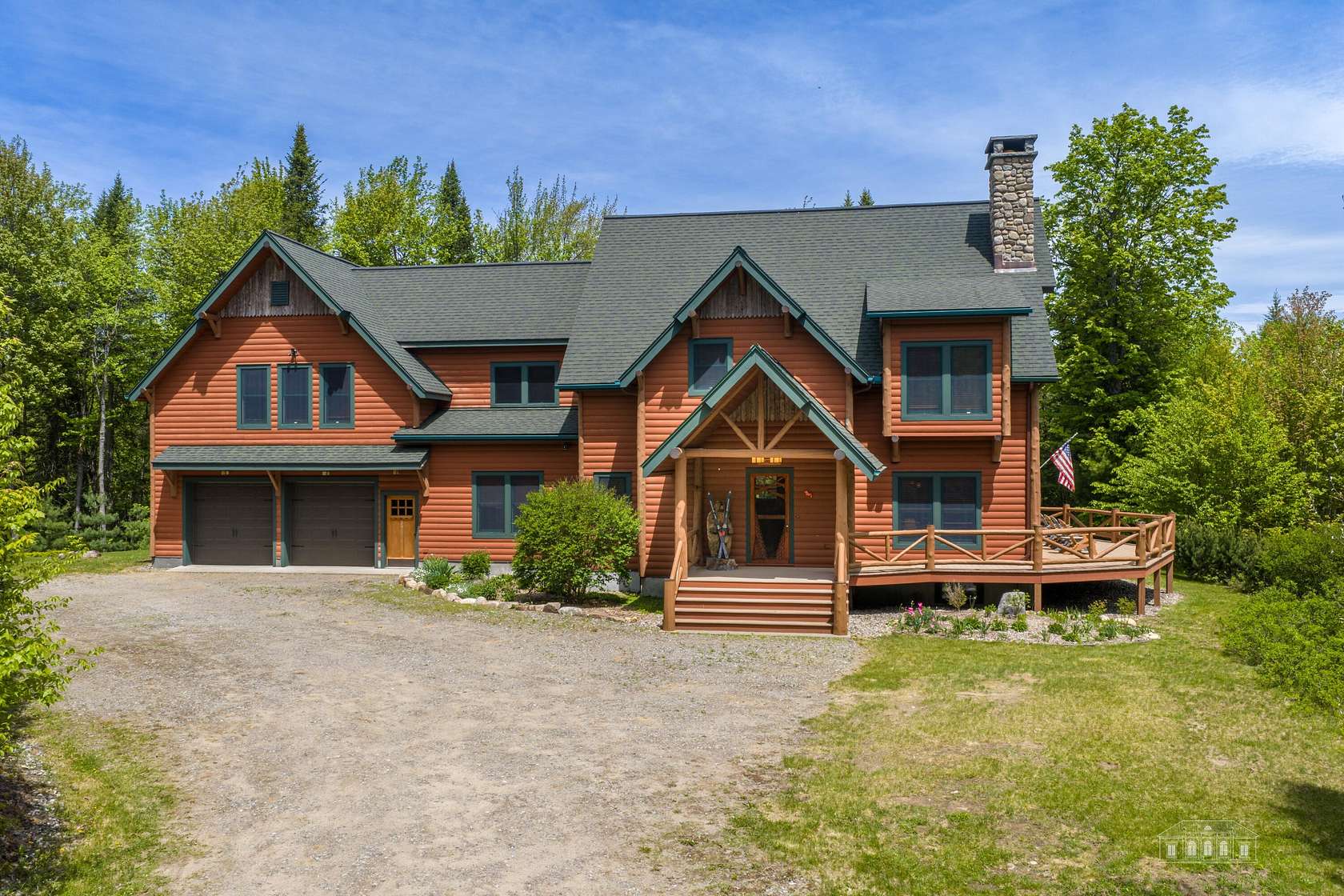6 Acres of Land with Home for Sale in Rainbow Lake, New York