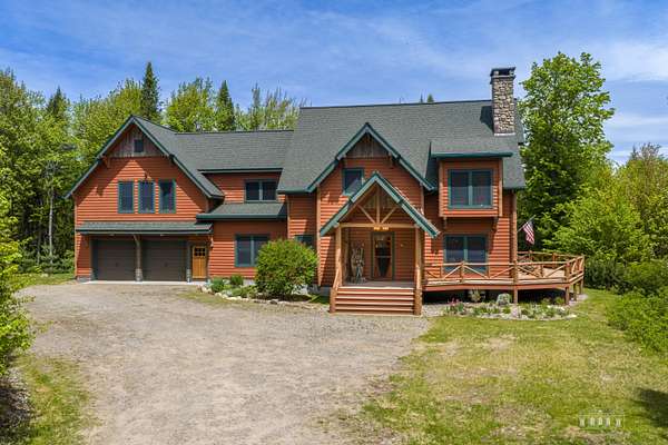 6 Acres of Land with Home for Sale in Rainbow Lake, New York