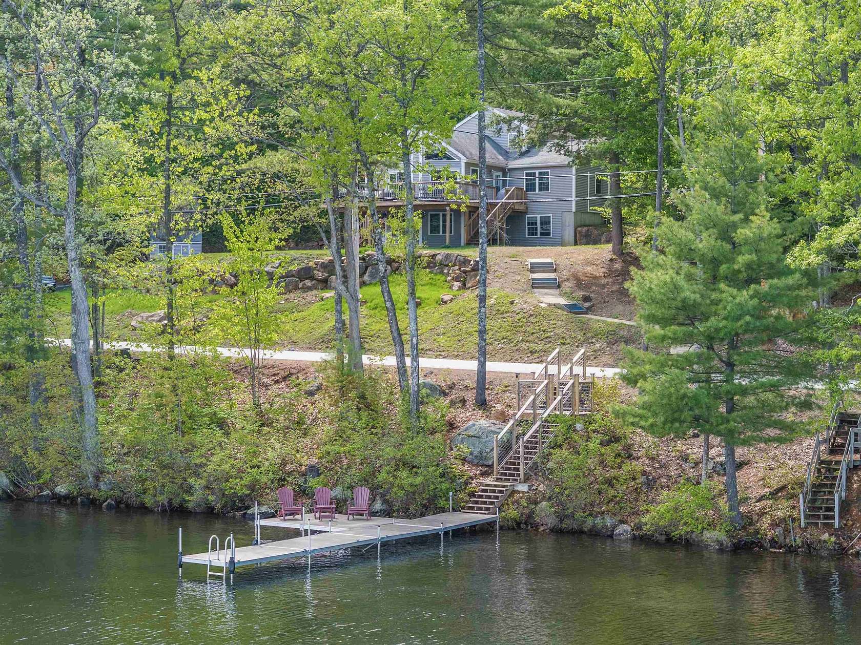 3.34 Acres of Land with Home for Sale in Sanbornton, New Hampshire
