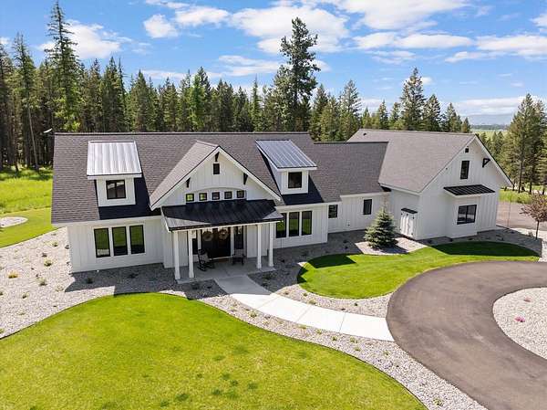 10 Acres of Land with Home for Sale in Whitefish, Montana