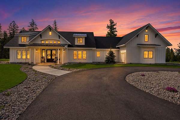 10 Acres of Land with Home for Sale in Whitefish, Montana