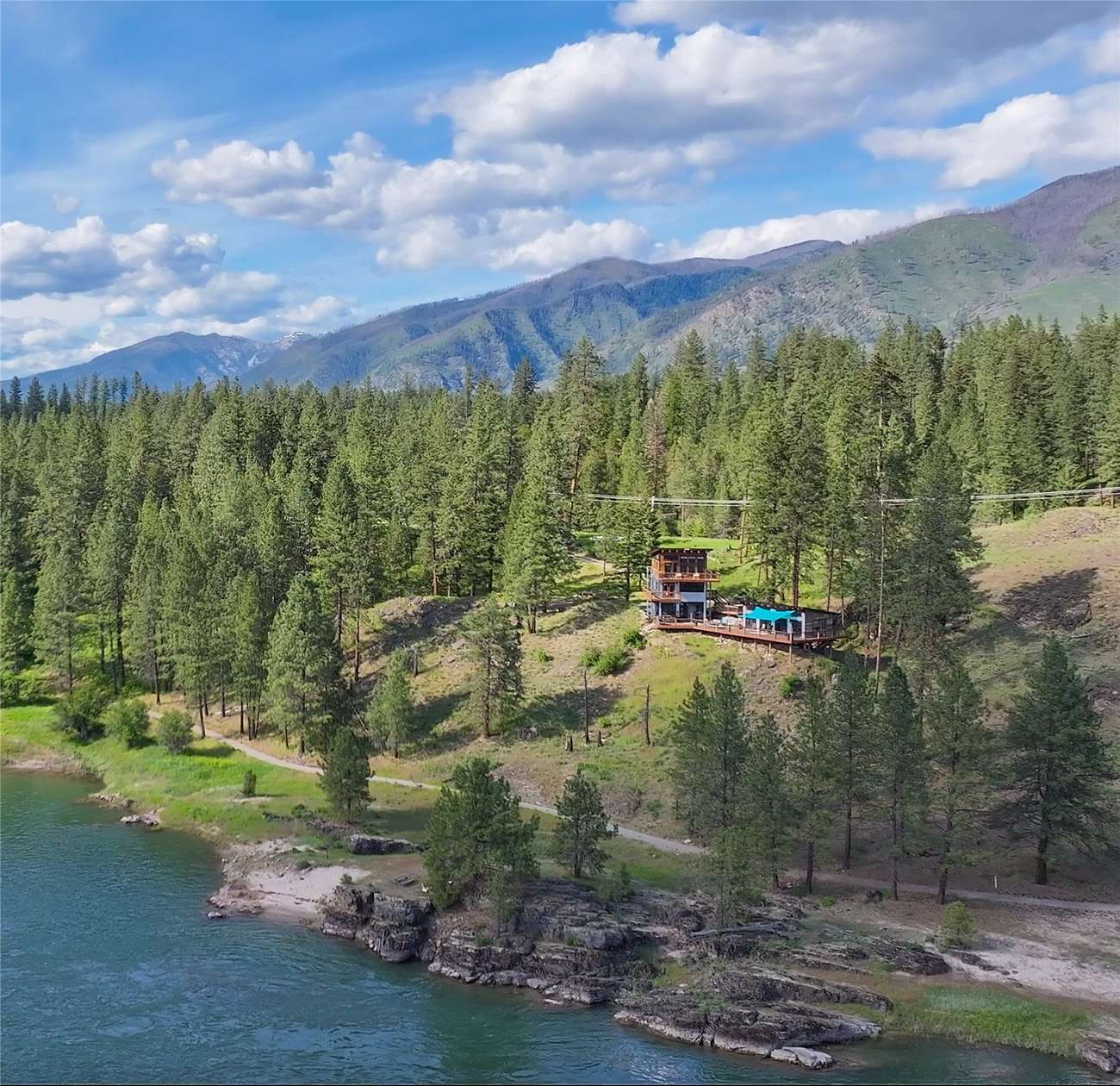 2.57 Acres of Land with Home for Sale in Thompson Falls, Montana