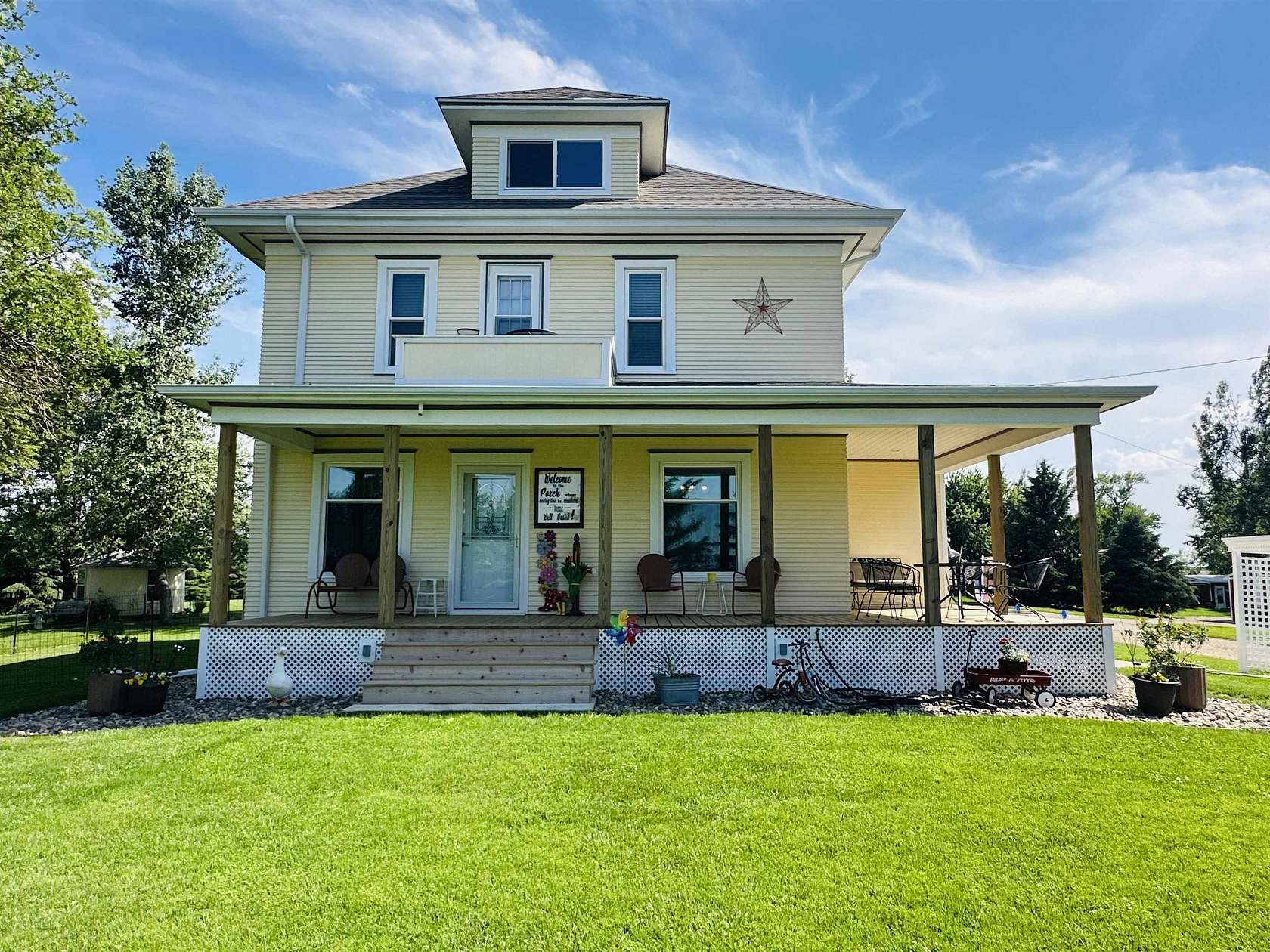 9.4 Acres of Land with Home for Sale in Moville, Iowa