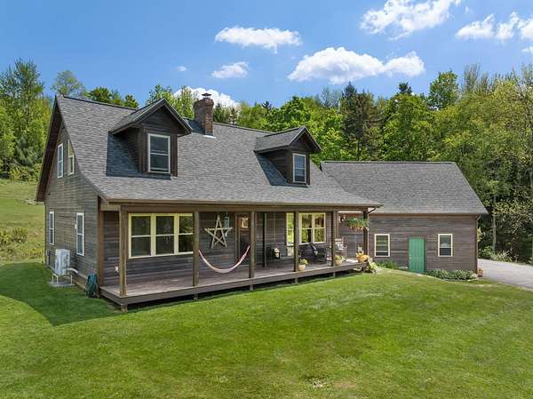6.23 Acres of Land with Home for Sale in Waterbury, Vermont