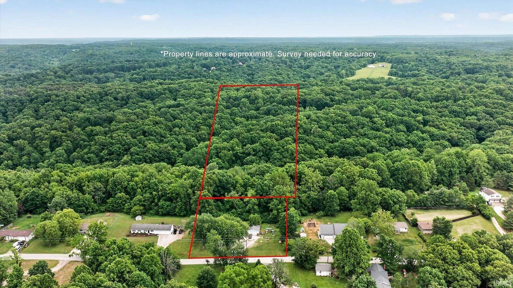 6 Acres of Land with Home for Sale in Bloomington, Indiana