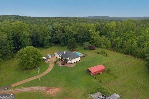8 Acres of Land with Home for Sale in Temple, Georgia