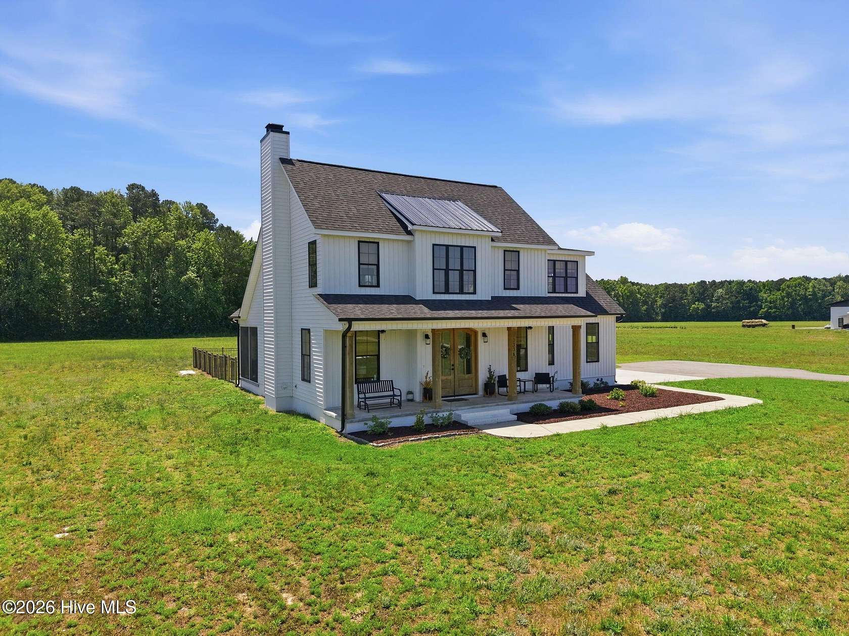 5.62 Acres of Land with Home for Sale in Grimesland, North Carolina