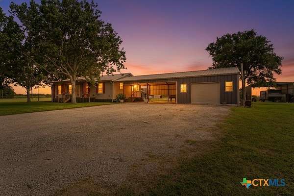3 Acres of Land with Home for Sale in Troy, Texas
