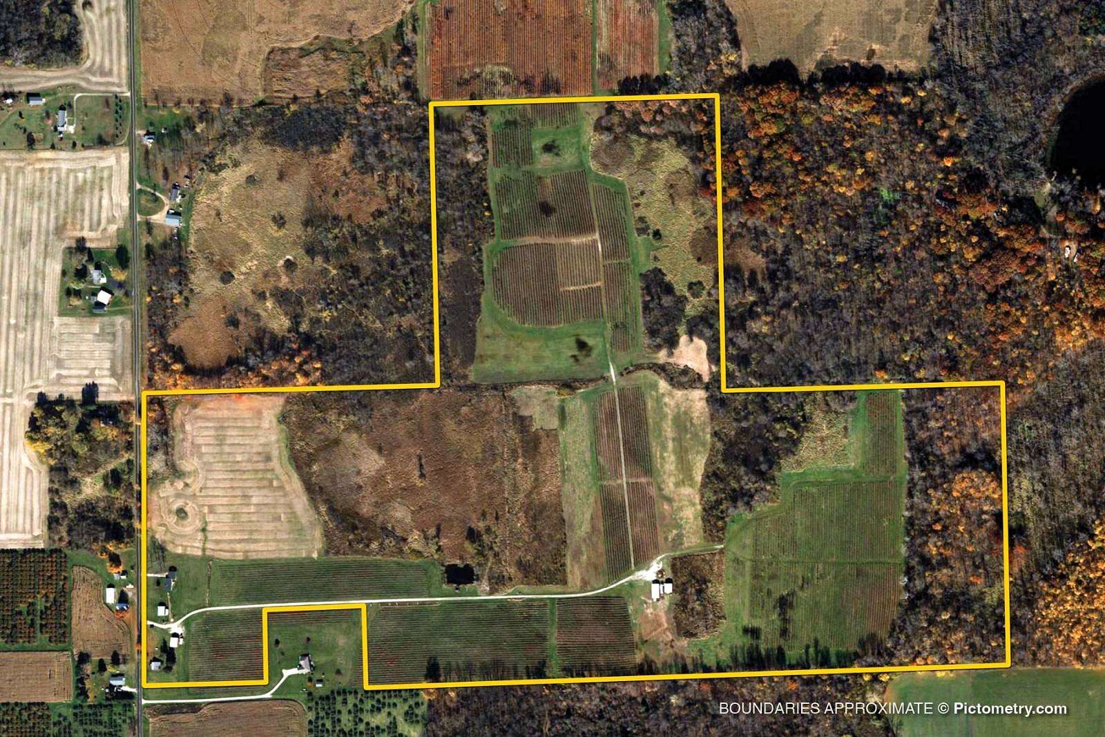 153 Acres of Land with Home for Sale in Bangor, Michigan