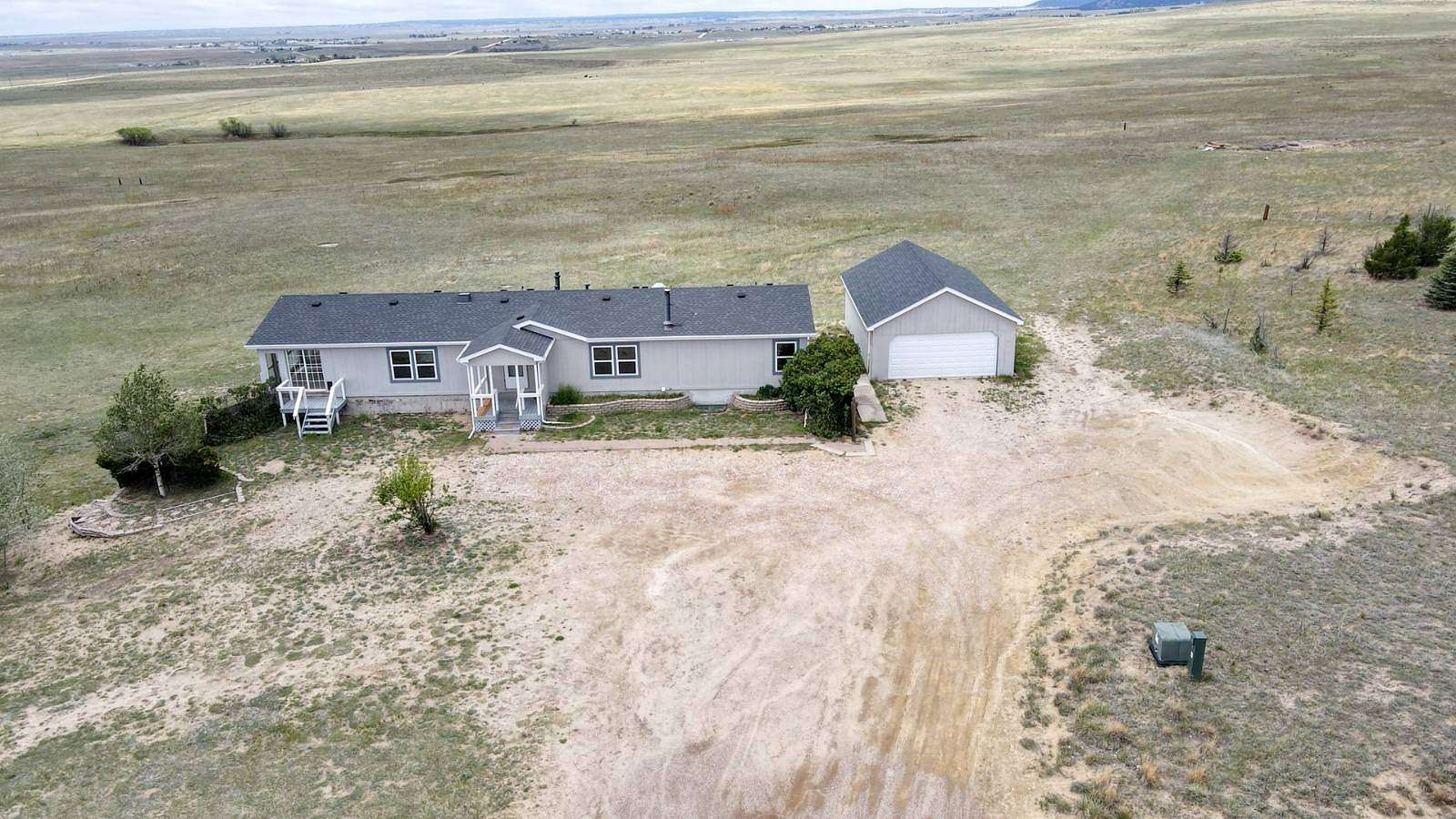 37.6 Acres of Land with Home for Sale in Peyton, Colorado