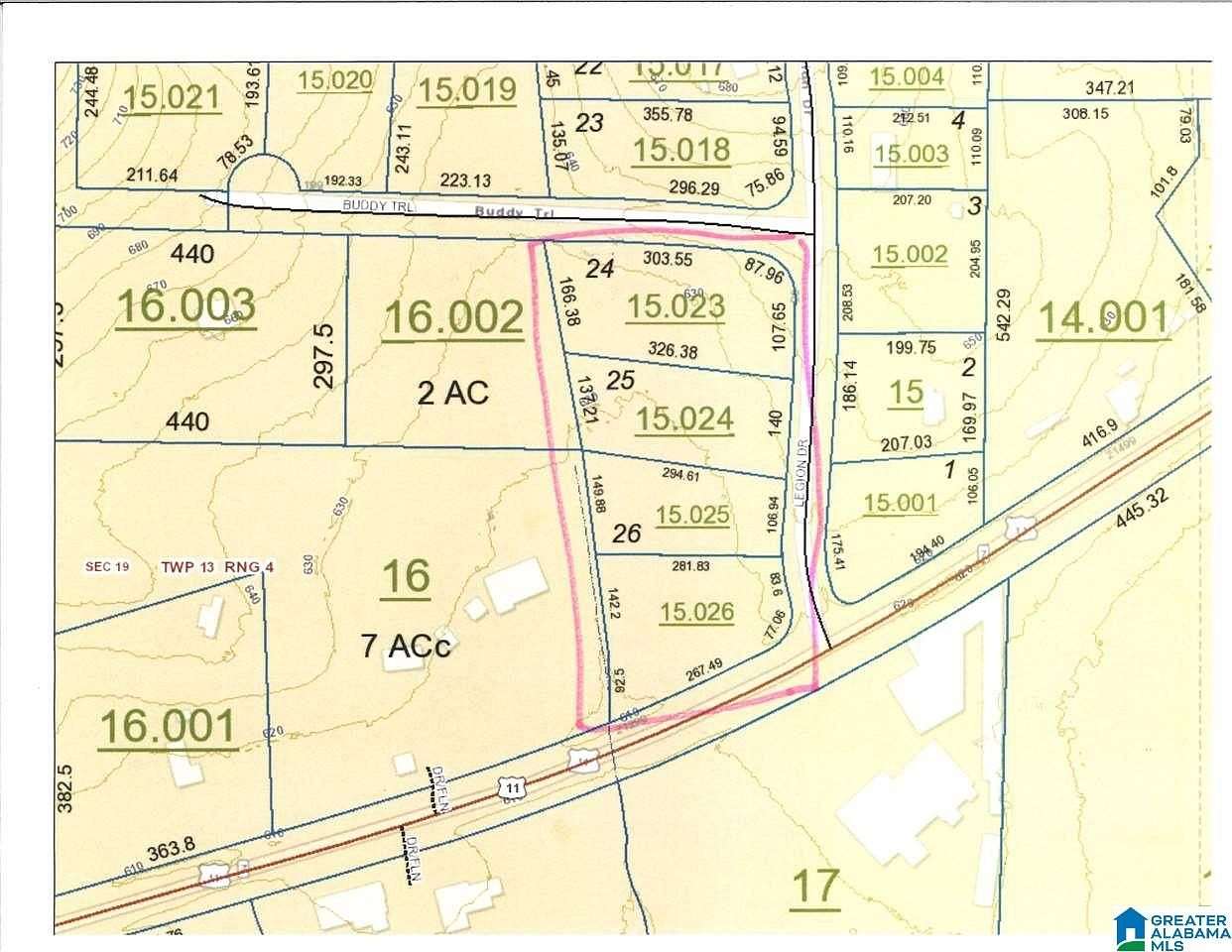 1 Acre of Residential Land for Sale in Steele, Alabama