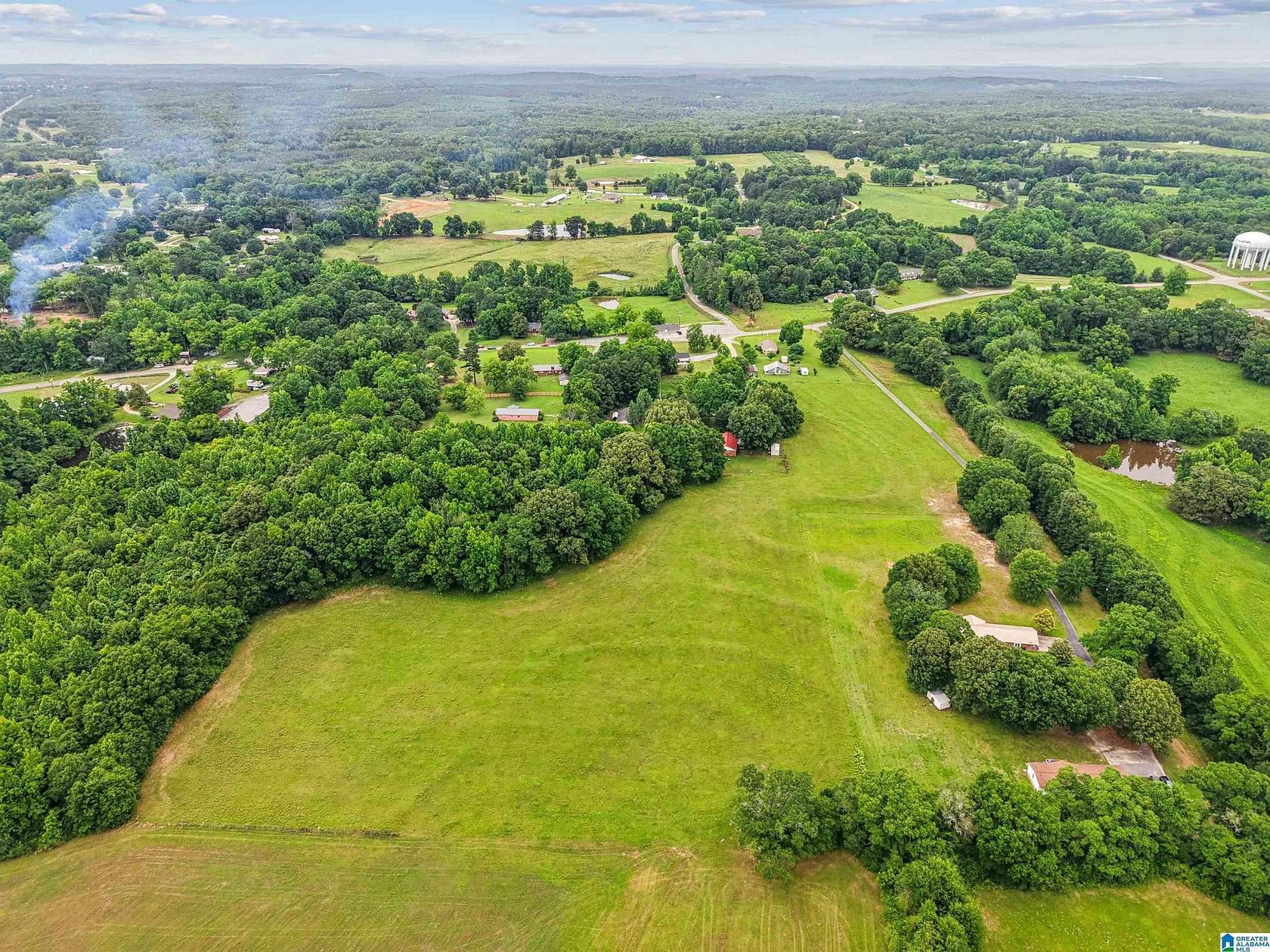 16.5 Acres of Land with Home for Sale in Clanton, Alabama