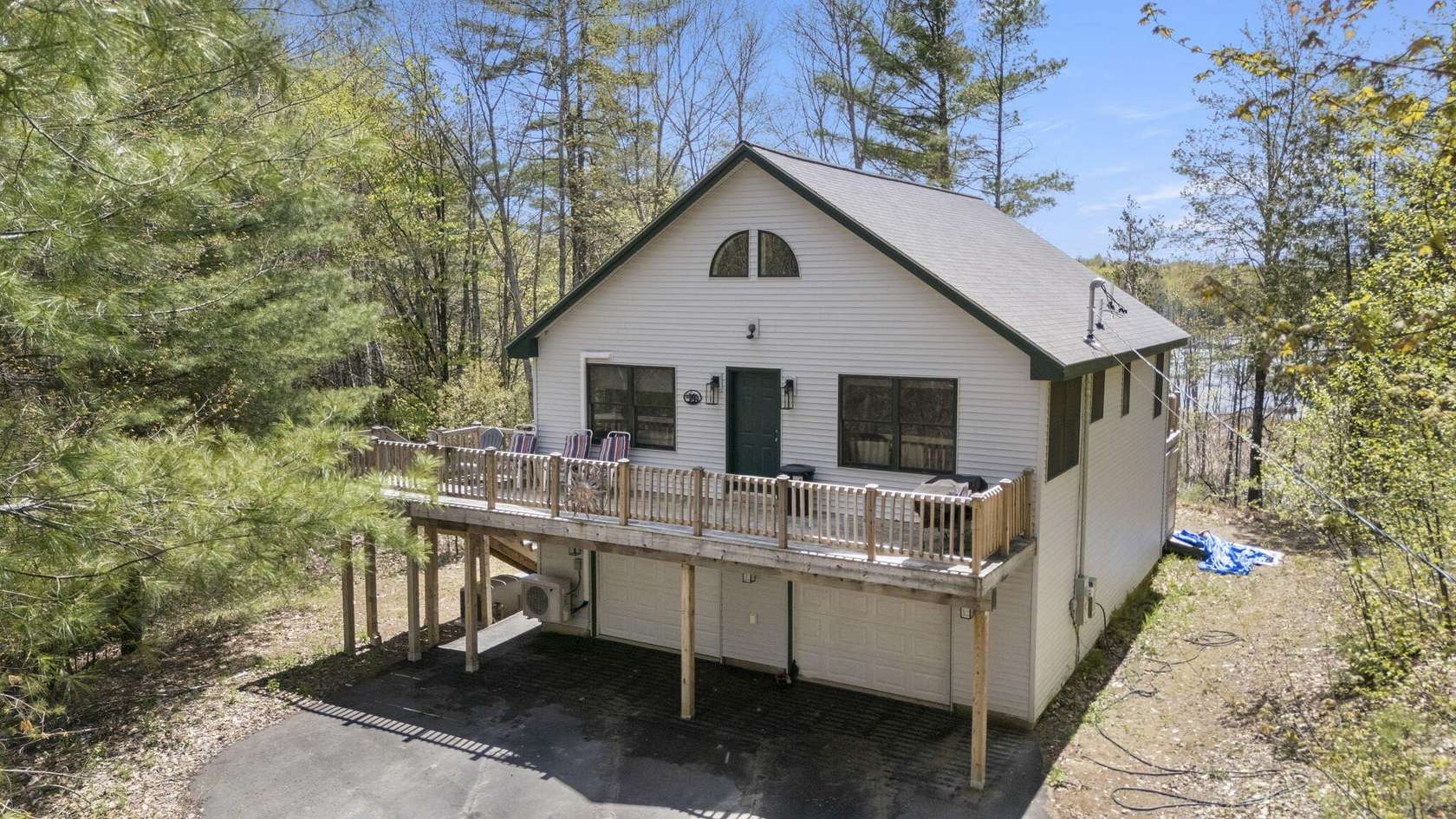 10 Acres of Recreational Land with Home for Sale in Chesterville, Maine