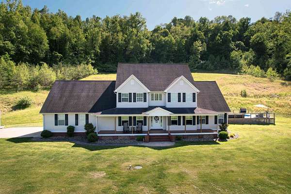 9.49 Acres of Land with Home for Sale in Lavalette, West Virginia
