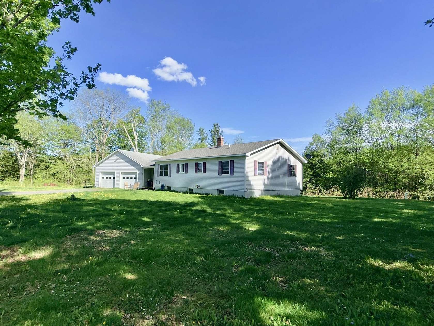 10.2 Acres of Recreational Land with Home for Sale in Lowell, Vermont
