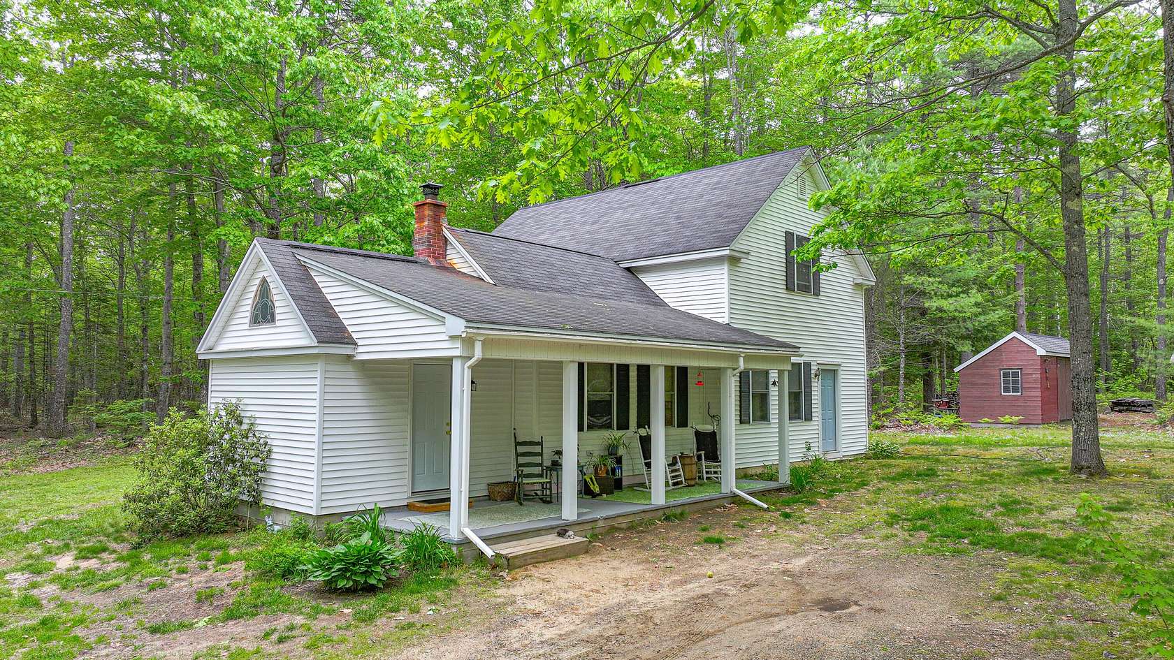 2.34 Acres of Land with Home for Sale in Otisfield Town, Maine