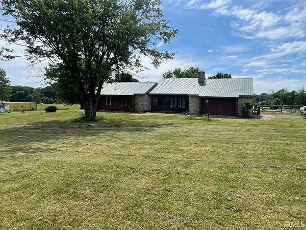 1.5 Acres of Land with Home for Sale in Linton, Indiana
