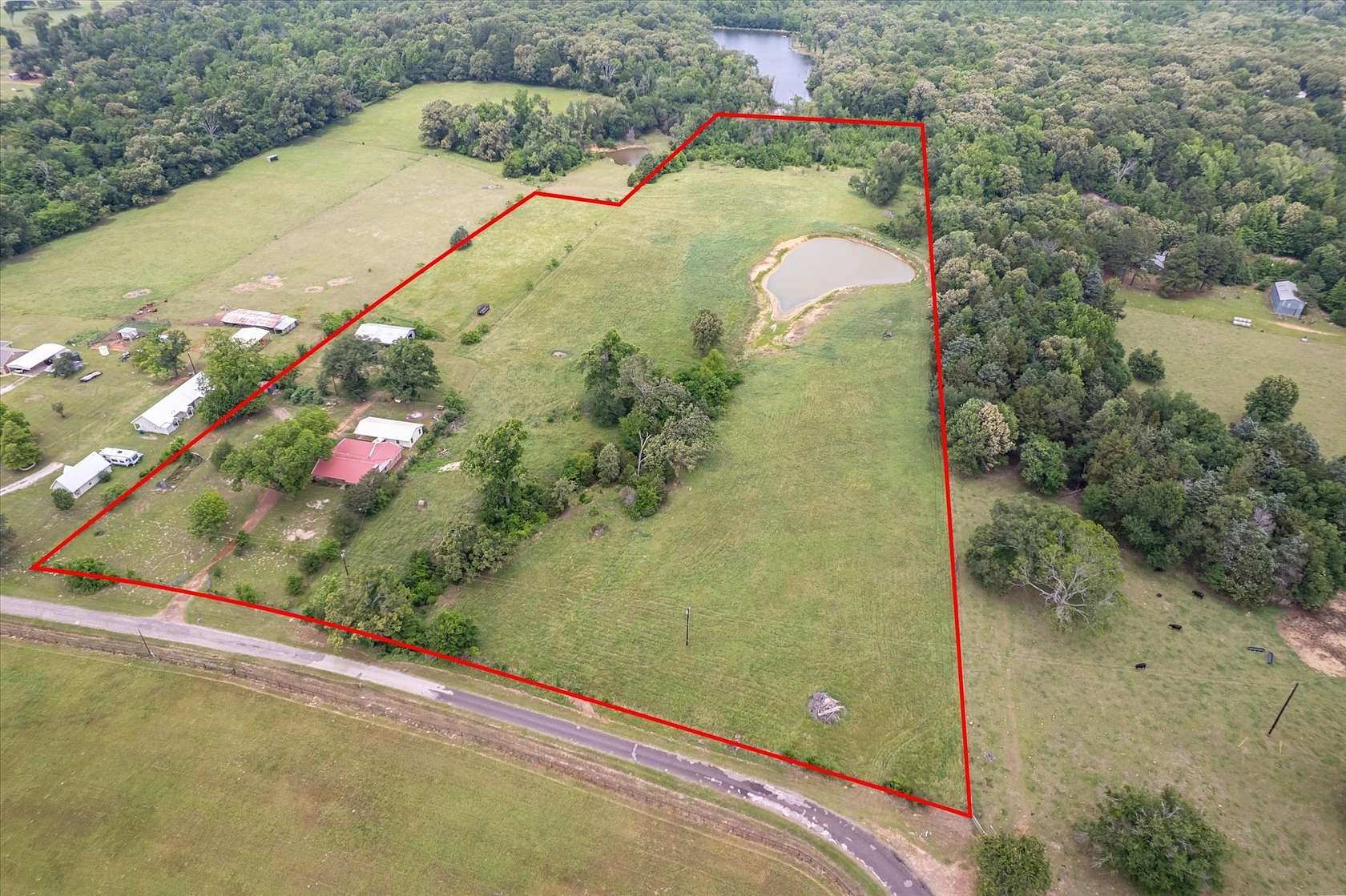 19.3 Acres of Land with Home for Sale in Ben Wheeler, Texas