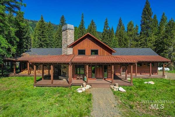 25 Acres of Recreational Land with Home for Sale in Donnelly, Idaho