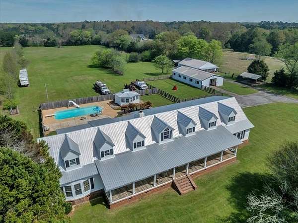 17.4 Acres of Land with Home for Sale in Leesburg, Georgia