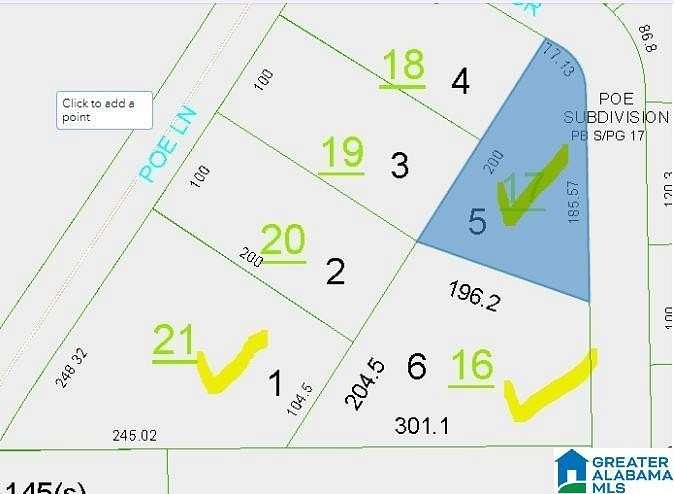 2 Acres of Residential Land for Sale in Ohatchee, Alabama