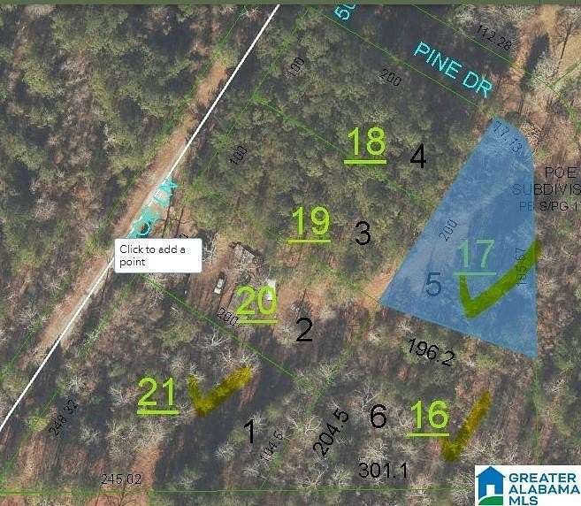 2 Acres of Residential Land for Sale in Ohatchee, Alabama