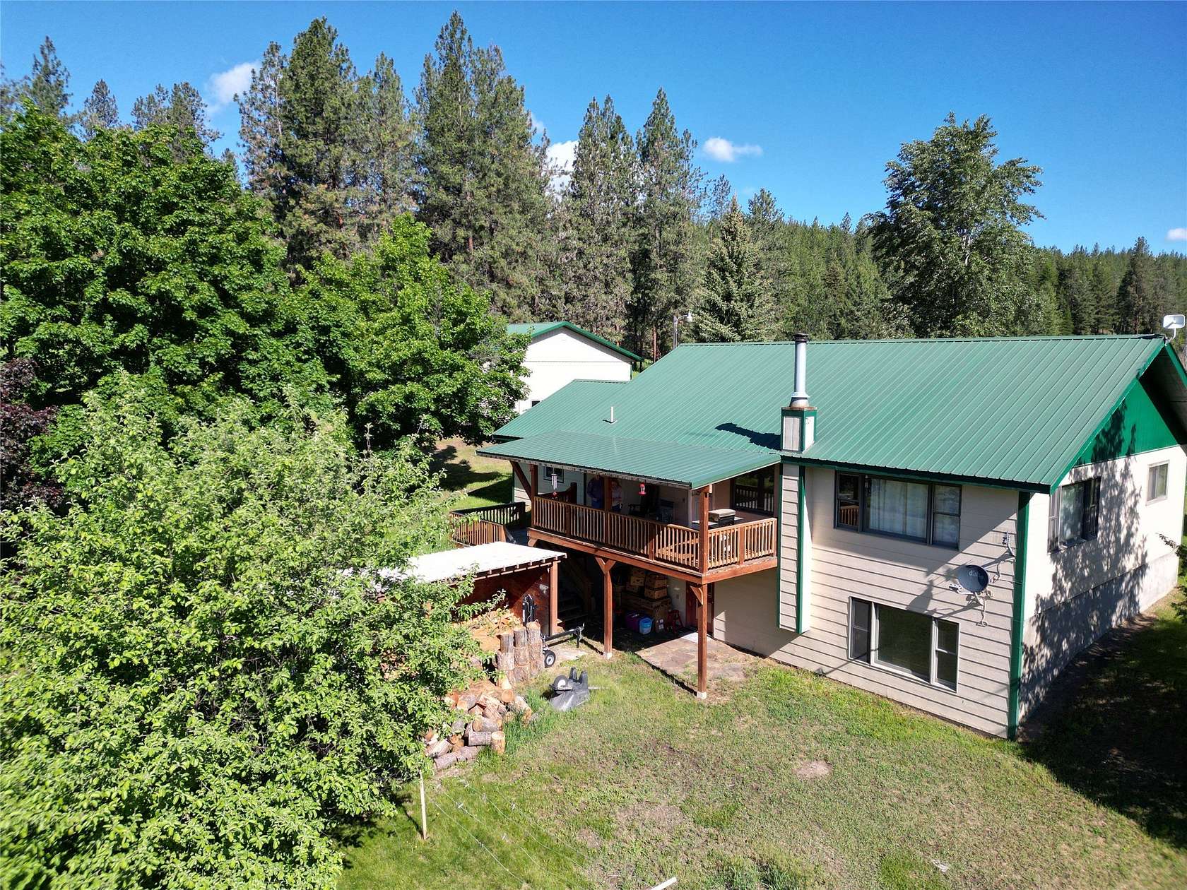 10.2 Acres of Recreational Land with Home for Sale in Plains, Montana