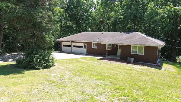 3.82 Acres of Land with Home for Sale in Burlington, Iowa