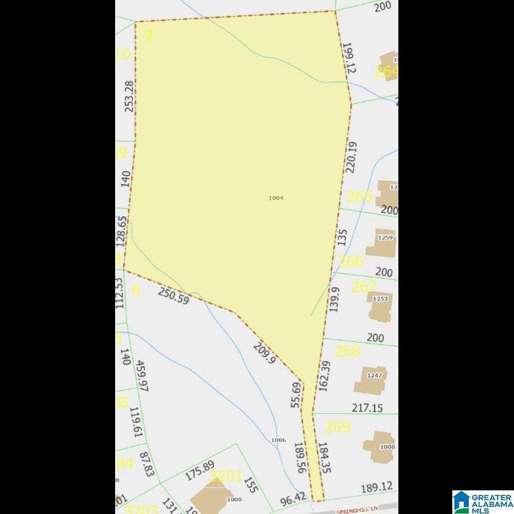 7 Acres of Residential Land for Sale in Birmingham, Alabama