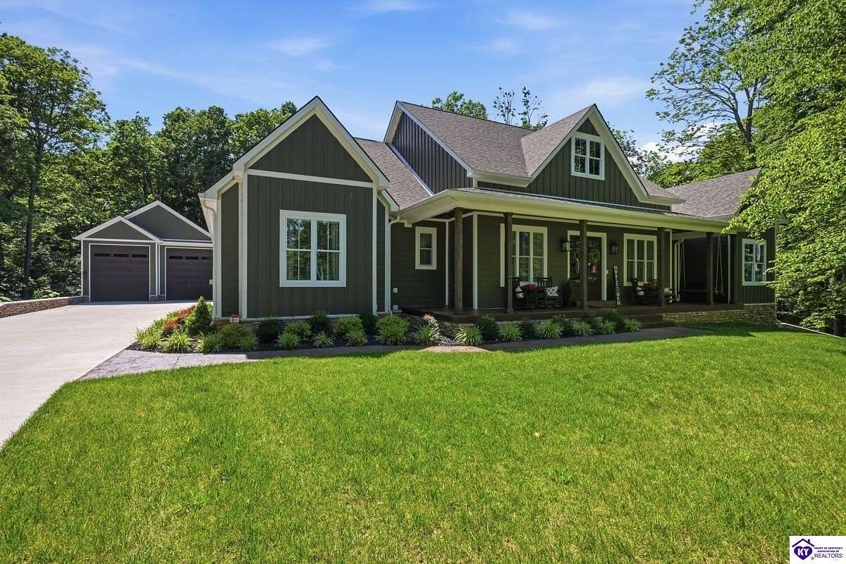 5.5 Acres of Land with Home for Sale in Elizabethtown, Kentucky