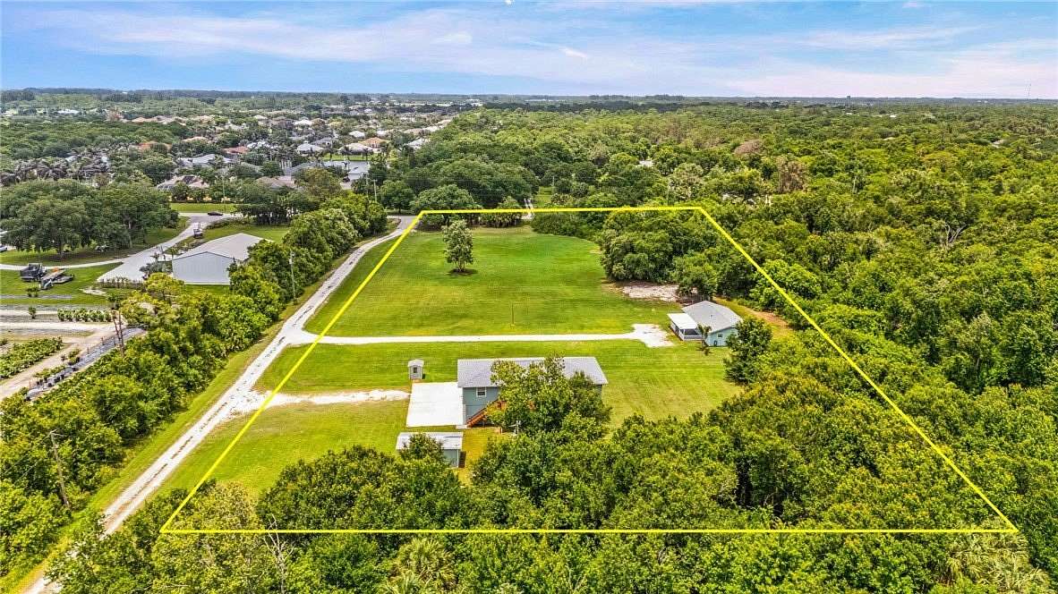 4 Acres of Land with Home for Sale in Vero Beach, Florida